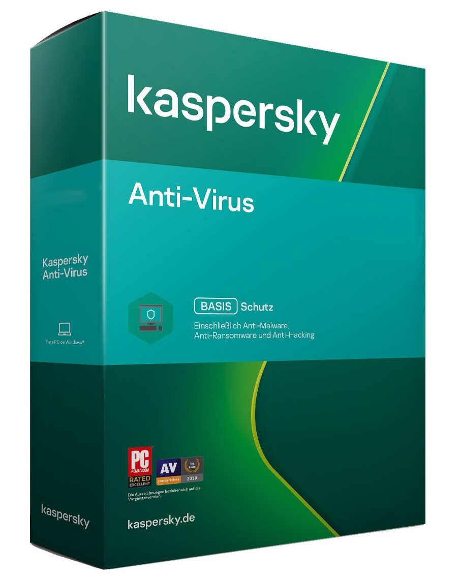 Kaspersky Antivirus 2024 (3 PC - 1 Jahr)