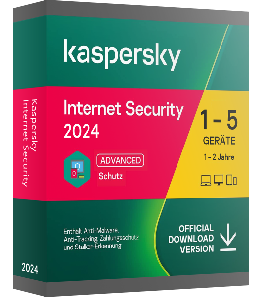 Kaspersky Internet Security 2025 | PC | MAC | Android 1 Geräte 1 Jahr